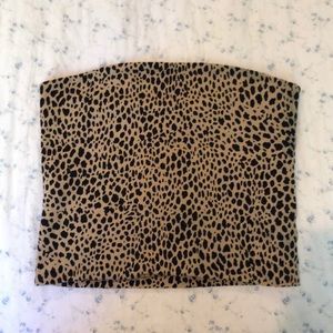 Brandy Melville printed tube top